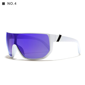KDEAM Men Oversize Sunglasses 2023 Summer Big size Frame Brand Designer Women Metal Hinges Oculos De Sol UV400 With Case