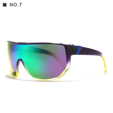 Load image into Gallery viewer, KDEAM Men Oversize Sunglasses 2023 Summer Big size Frame Brand Designer Women Metal Hinges Oculos De Sol UV400 With Case