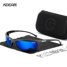 Load image into Gallery viewer, KDEAM  2022 Goggles UV400 Polarized Sunglasses Men Uniquely Shaped Sun Glasses Unisex With Original Box KD7704