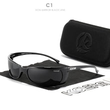 Load image into Gallery viewer, KDEAM  2022 Goggles UV400 Polarized Sunglasses Men Uniquely Shaped Sun Glasses Unisex With Original Box KD7704