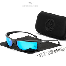 Load image into Gallery viewer, KDEAM  2022 Goggles UV400 Polarized Sunglasses Men Uniquely Shaped Sun Glasses Unisex With Original Box KD7704