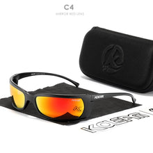 Load image into Gallery viewer, KDEAM  2022 Goggles UV400 Polarized Sunglasses Men Uniquely Shaped Sun Glasses Unisex With Original Box KD7704