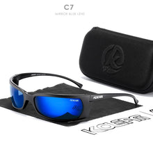 Load image into Gallery viewer, KDEAM  2022 Goggles UV400 Polarized Sunglasses Men Uniquely Shaped Sun Glasses Unisex With Original Box KD7704