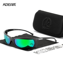 Load image into Gallery viewer, KDEAM  2022 Goggles UV400 Polarized Sunglasses Men Uniquely Shaped Sun Glasses Unisex With Original Box KD7704