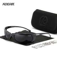 Load image into Gallery viewer, KDEAM  2022 Goggles UV400 Polarized Sunglasses Men Uniquely Shaped Sun Glasses Unisex With Original Box KD7704