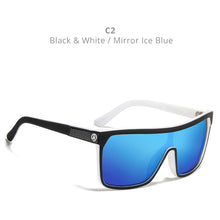 Load image into Gallery viewer, KDEAM One-piece Shape Men Sunglasses Polarized Elastic Paint Surface Sun Glasses Women Suitable Long-lasting Goggles Cat.3