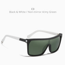 Load image into Gallery viewer, KDEAM One-piece Shape Men Sunglasses Polarized Elastic Paint Surface Sun Glasses Women Suitable Long-lasting Goggles Cat.3