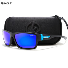 Load image into Gallery viewer, KDEAM Outdoor Polarized Sunglasses Goggles Men Sun Glasses 100%UV Zipper Case Included Sports Eyewear KD510