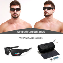 Load image into Gallery viewer, KDEAM Outdoor Sports Polarized Sunglasses Men Curve Cutting Frame Stress-Resistant Lens Shield Sun Glasses Women KD0623