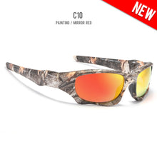 Load image into Gallery viewer, KDEAM Outdoor Sports Polarized Sunglasses Men Curve Cutting Frame Stress-Resistant Lens Shield Sun Glasses Women KD0623