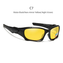 Load image into Gallery viewer, KDEAM Outdoor Sports Polarized Sunglasses Men Curve Cutting Frame Stress-Resistant Lens Shield Sun Glasses Women KD0623