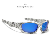 Load image into Gallery viewer, KDEAM Outdoor Sports Polarized Sunglasses Men Curve Cutting Frame Stress-Resistant Lens Shield Sun Glasses Women KD0623
