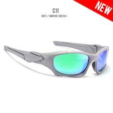 Load image into Gallery viewer, KDEAM Outdoor Sports Polarized Sunglasses Men Curve Cutting Frame Stress-Resistant Lens Shield Sun Glasses Women KD0623