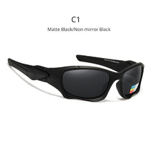 Load image into Gallery viewer, KDEAM Outdoor Sports Polarized Sunglasses Men Curve Cutting Frame Stress-Resistant Lens Shield Sun Glasses Women KD0623