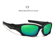 Load image into Gallery viewer, KDEAM Outdoor Sports Polarized Sunglasses Men Curve Cutting Frame Stress-Resistant Lens Shield Sun Glasses Women KD0623