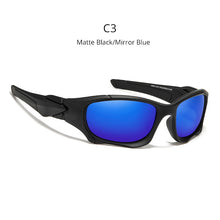 Load image into Gallery viewer, KDEAM Outdoor Sports Polarized Sunglasses Men Curve Cutting Frame Stress-Resistant Lens Shield Sun Glasses Women KD0623