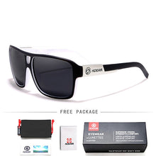 Load image into Gallery viewer, KDEAM Polarized Goggles Men Sport Eyewear Square Sunglasses Male Brand Driving Polarized Glasses Outdoor UV400 Goggles X7