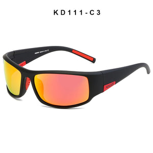 KDEAM Polarized  Sport Sunglasses Men Lightweight Durable TR90 Frame Sun Glasses  Outdoor Sports UV400 Goggles A53