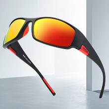 Load image into Gallery viewer, KDEAM Polarized  Sport Sunglasses Men Lightweight Durable TR90 Frame Sun Glasses  Outdoor Sports UV400 Goggles A53