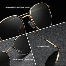 Load image into Gallery viewer, KDEAM Retro Style Round Sunglasses Women Fine lines Designer Vintage Glasses Lady with Leather Case