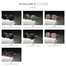 Load image into Gallery viewer, KDEAM Retro Style Round Sunglasses Women Fine lines Designer Vintage Glasses Lady with Leather Case