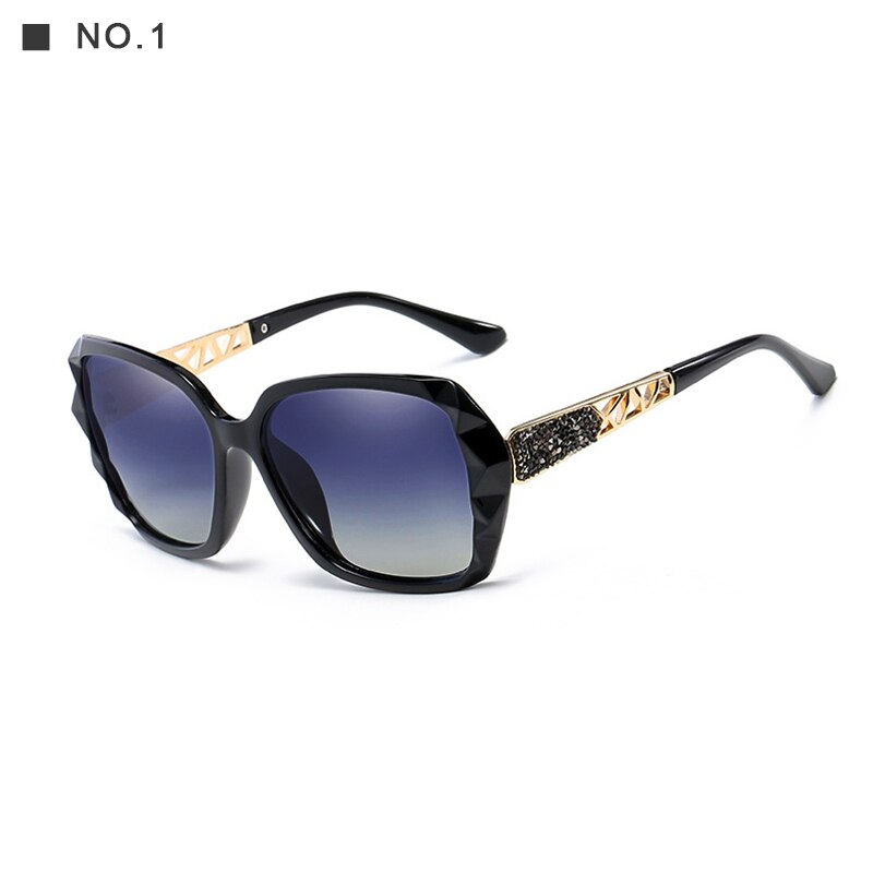 KDEAM Shiny For Women Sunglasses Polarized Butterfly Diamond Designer Sun Glasses Female UV-protected and Box