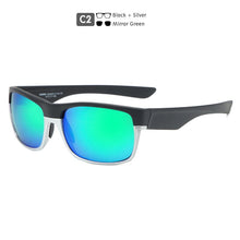 Load image into Gallery viewer, KDEAM Sports Polarized Sunglasses For Men 145mm Lens Width Coating Sunglass TR90 Material Frame Mirror Glasses KD189