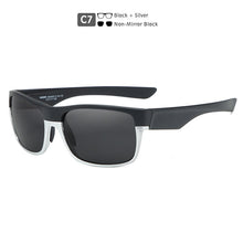 Load image into Gallery viewer, KDEAM Sports Polarized Sunglasses For Men 145mm Lens Width Coating Sunglass TR90 Material Frame Mirror Glasses KD189