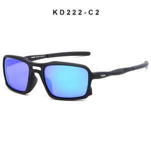 KDEAM Square Polarized Sunglasses Men Design Sports Style Sun Glasses Lightweight Durable TR90 Frame UV400 Goggles A55