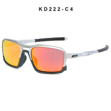 Load image into Gallery viewer, KDEAM Square Polarized Sunglasses Men Design Sports Style Sun Glasses Lightweight Durable TR90 Frame UV400 Goggles A55