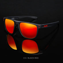 Load image into Gallery viewer, KDEAM Star Creation TR90 Sunglasses Men Straight Titanium Frame Eyeglass Polarized Sun Glasses For All Occasions