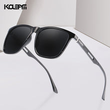 Load image into Gallery viewer, KDEAM Strong Spring Hinges Coating Polarized Sunglasses Men Light TR90 Frame Sun Glasses with Aluminum Magnesium Legs