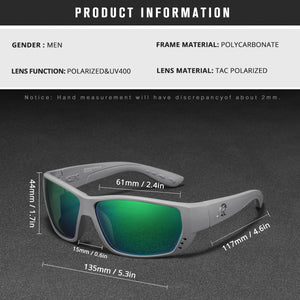 KDEAM Top Designed Outdoor Sports Sunglasses Polarized Men Fishing Sun Glasses UV400 TR90 Material Frame Polarized Lenses KD706