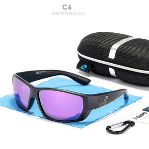 KDEAM Top Designed Outdoor Sports Sunglasses Polarized Men Fishing Sun Glasses UV400 TR90 Material Frame Polarized Lenses KD706