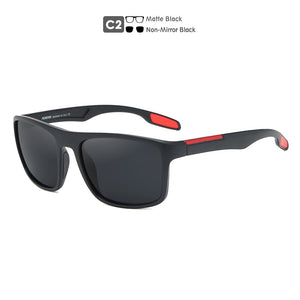 KDEAM Ultra Light Rectangular Photochromic Sunglasses Men Polarized TAC 1.1mm Thickness Lens UV400 Sun Glasses Women Cat.3 CE