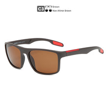 Load image into Gallery viewer, KDEAM Ultra Light Rectangular Photochromic Sunglasses Men Polarized TAC 1.1mm Thickness Lens UV400 Sun Glasses Women Cat.3 CE