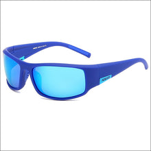 Load image into Gallery viewer, KDEAM Unbreakable  TR90 Polarized Sport Sunglasses Man Wrap Shades Rectangle Mirror Glasses With Box
