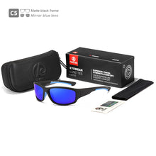 Load image into Gallery viewer, KDEAM Unbreakable TR90 Sport Sunglasses Men Excellent Outdoor Driving Glasses Suit for Any Face Shades KD712