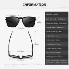 Load image into Gallery viewer, KDEAM Unisex-Fit Design Sunglasses Polarized Clean Look Shatter-resistant Sun Glasses Men Sport Shades lentes de sol