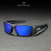 Load image into Gallery viewer, KDEAM Unisex Rectangular Polarized Sunglasses for Men Running Climbing Sports Sun Glasses Real Coated Lens TR90 Frame