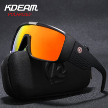 Carica l&#39;immagine nel visualizzatore di Gallery, KDEAM Donna Uomo Occhiali da sole Occhiali estivi Occhiali da sole polarizzati Occhiali da sole sportivi UV400 Occhiali KD2514 