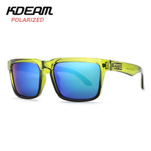 Load image into Gallery viewer, KDEAM-gafas de sol polarizadas con revestimiento reflectante para hombre y mujer, lentes de sol cuadradas de diseñador de marca, UV400 KD901, envío directo