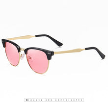 Load image into Gallery viewer, KEITHION Half Metal Sunglasses Men Women Brand Designer Glasses Mirror Sun Glasses Gafas Oculos De Sol Classic