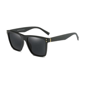 KEITHION Occhiali da sole polarizzati retrò stile italiano Uomo Donna Occhiali da guida quadrati flat top UV400