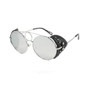 KEITHION Retro Punk Sunglasses Men Women Gothic Rave Festival Steampunk Goggles Vintage Mens Sunglases Men's Shades