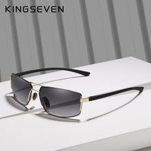 Load image into Gallery viewer, KINGSEVEN 2023 Brand Design Sunglasses Men Driving Square Frame Sun Glasses Male Classic Unisex Goggles Eyewear Gafas