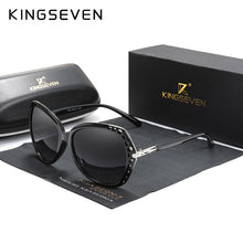 Load image into Gallery viewer, KINGSEVEN 2023 Elegant Young Women's Glasses Polarized Sunglasses Gradient Lens Mirror Eyewear Butterfly Style N7215