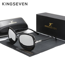 Load image into Gallery viewer, KINGSEVEN 2023 Elegant Young Women's Glasses Polarized Sunglasses Gradient Lens Mirror Eyewear Butterfly Style N7215