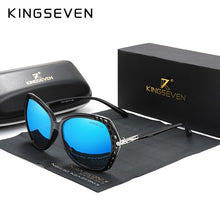 Load image into Gallery viewer, KINGSEVEN 2023 Elegant Young Women's Glasses Polarized Sunglasses Gradient Lens Mirror Eyewear Butterfly Style N7215