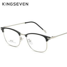 Carica l&#39;immagine nel visualizzatore di Gallery, KINGSEVEN 2023 Upscale Round Glasses Frames Women Brand Optical Ultralight Eyeglasses Computer Glasses
